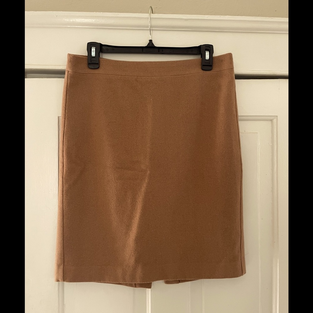 J. Crew Wool Mini Skirt